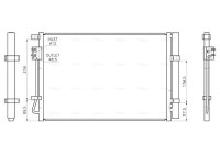 Kondensor, luftkonditionering HY5602D Ava Quality Cooling