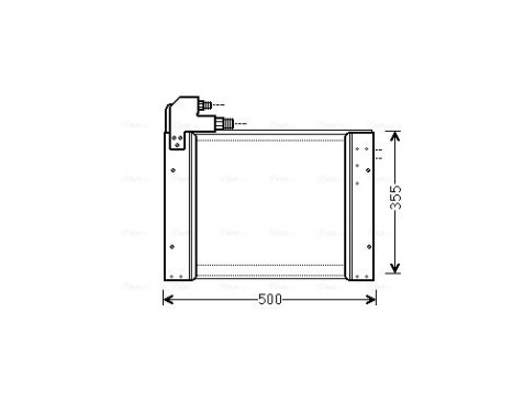 Kondensor, luftkonditionering NH5018 Ava Quality Cooling