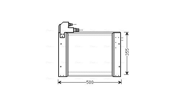 Kondensor, luftkonditionering NH5018 Ava Quality Cooling