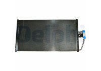 Kondensor, luftkonditionering TSP0225410 Delphi