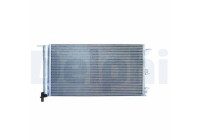 Kondensor, luftkonditionering TSP0225553 Delphi