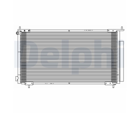 Kondensor, luftkonditionering TSP0225596 Delphi, bild 2