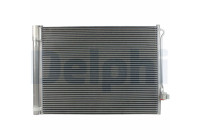 Kondensor, luftkonditionering TSP0225701 Delphi