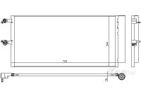 Kondensor, luftkonditionering VO5309D Ava Quality Cooling