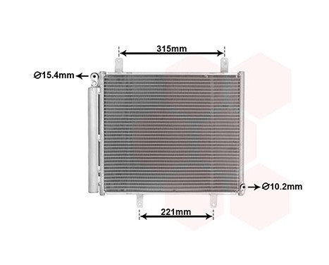 KONDENSOR MED TORKTUMLARE 52015707 International Radiators