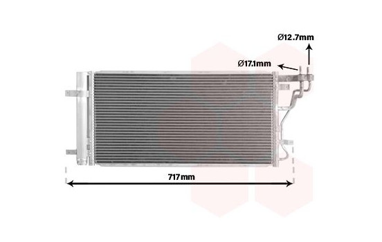 KONDENSOR MED TORKTUMLARE 82015716 International Radiators, bild 2