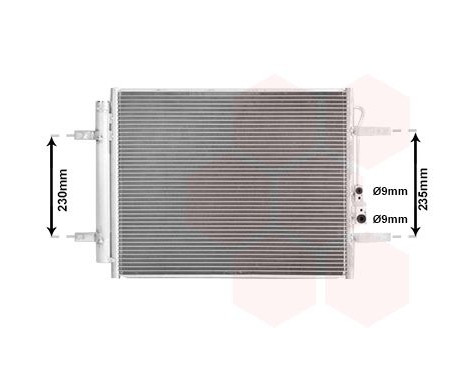 KONDENSOR MED TORKTUMLARE 82015720 International Radiators, bild 2