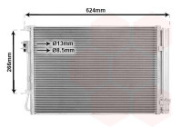 KONDENSOR MED TORKTUMLARE 83015709 International Radiators