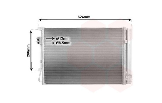 KONDENSOR MED TORKTUMLARE 83015709 International Radiators