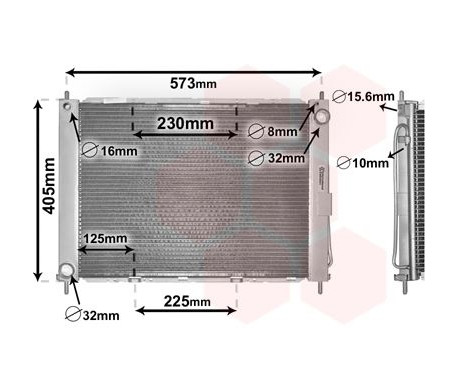 kylare 4300M405 International Radiators, bild 2