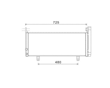 LUFTKONDITIONERING KONDENSOR 53005595 International Radiators