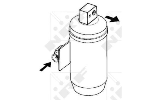 Torkare,m klimatanläggning 33054 NRF