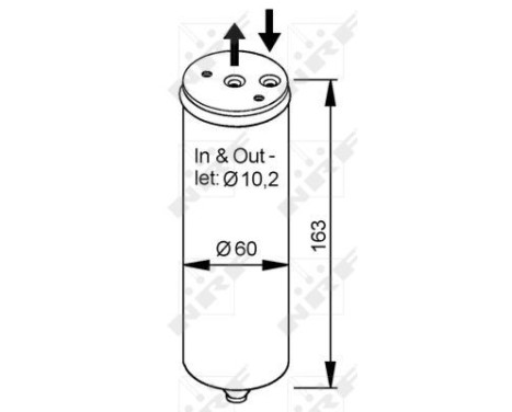 Torkare,m klimatanläggning EASY FIT 33023 NRF