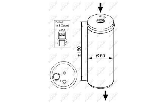 Torkare,m klimatanläggning EASY FIT 33114 NRF, bild 6
