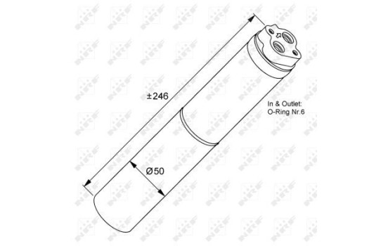 Torkare,m klimatanläggning EASY FIT 33133 NRF, bild 4