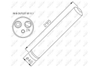 Torkare,m klimatanläggning EASY FIT 33298 NRF
