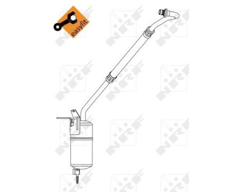 Torkare,m klimatanläggning EASY FIT 33354 NRF, bild 2