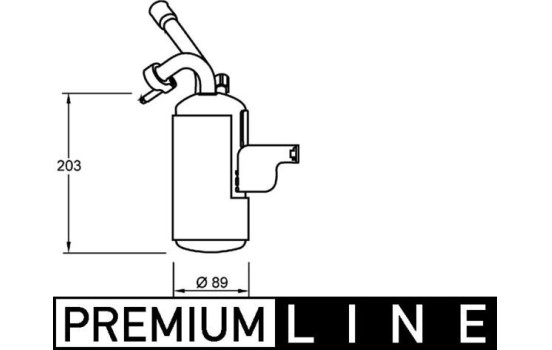 Torkare,m klimatanläggning PREMIUM LINE