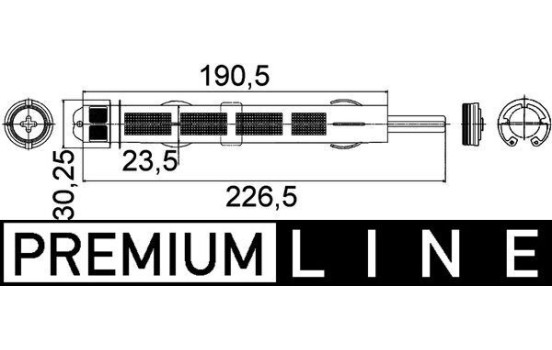 Torkare,m klimatanläggning PREMIUM LINE