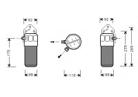 Torkare,m klimatanläggning
