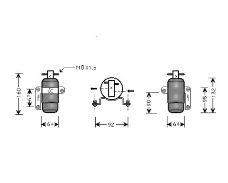 Torkare,m klimatanläggning