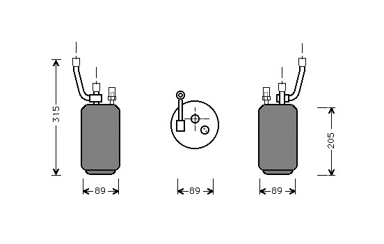 Torkare,m klimatanläggning