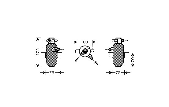Torkare,m klimatanläggning