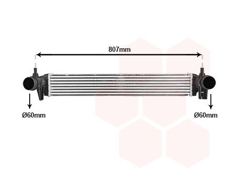 Intercooler, laddluftkylare 03014705 International Radiators
