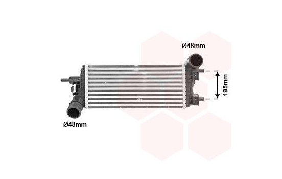 Intercooler, laddluftkylare 18014739 International Radiators