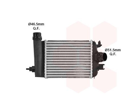 Intercooler, laddluftkylare 43014706 International Radiators