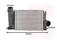 Intercooler, laddluftkylare 43014710 International Radiators