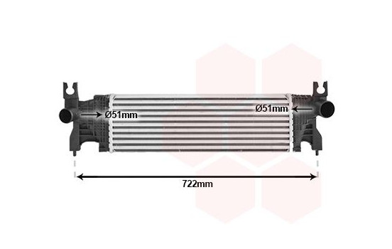 Intercooler, laddluftkylare 52014705 International Radiators