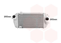 Intercooler, laddluftkylare 82014709 International Radiators