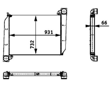 Intercooler, laddluftkylare, bild 2