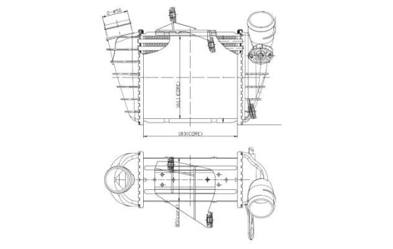 Intercooler, laddluftkylare, bild 5