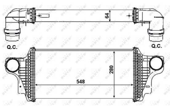 Intercooler, laddluftkylare, bild 3