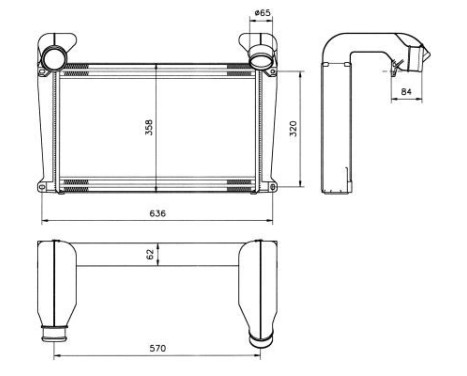 Intercooler, laddluftkylare, bild 5