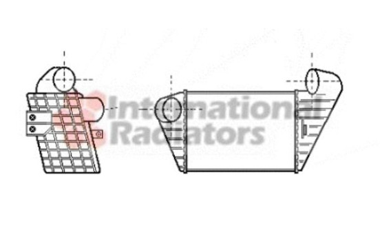 INTERCOOLER TOLEDO 1.9TDi från 10/'94 49004034 International Radiators, bild 2