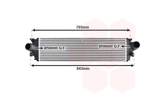 INTERCOOLER (Turbokylare) 18014745 International Radiators