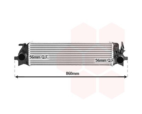 INTERCOOLER (Turbokylare) 59014705 International Radiators