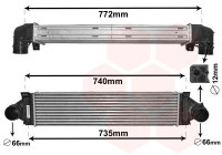 Laddluftkylare 02004219 International Radiators