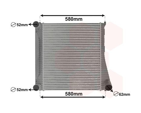 Laddluftkylare 02014704 International Radiators