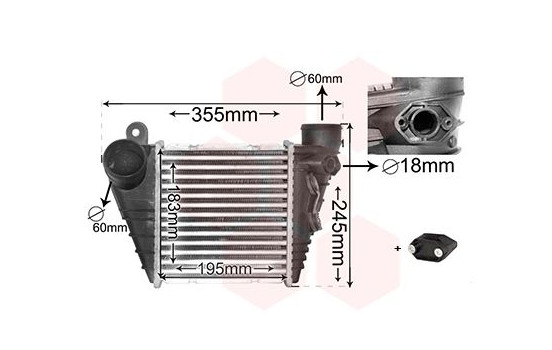 Laddluftkylare 03004185 International Radiators Plus