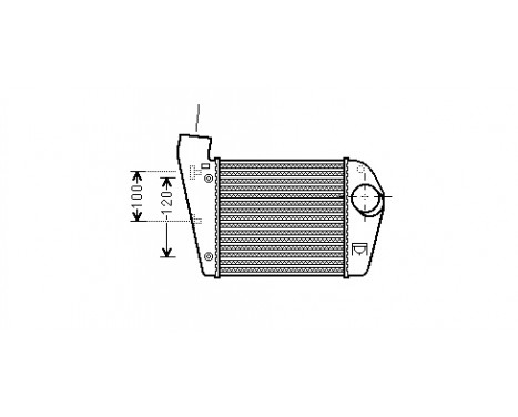 Laddluftkylare 03004308 International Radiators