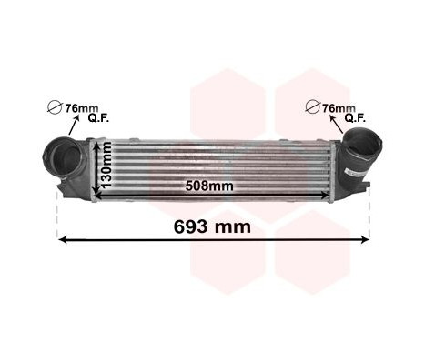 Laddluftkylare 06004473 International Radiators