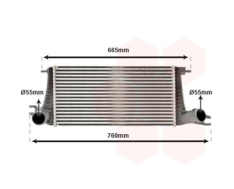 Laddluftkylare 06004577 International Radiators