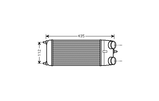 Laddluftkylare 09004252 International Radiators, bild 2