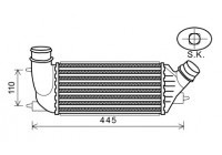 Laddluftkylare 09004270 International Radiators