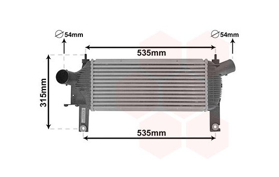 Laddluftkylare 13004339 International Radiators, bild 2