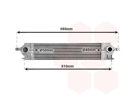 Laddluftkylare 13004350 International Radiators